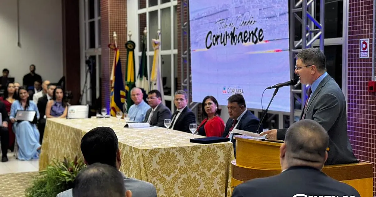 Câmara anuncia devolução do duodécimo em solenidade do Cidadão Corumbaense