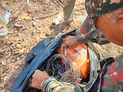 Homem é flagrado furtando fios de cobre na rodovia Ramon Gomez