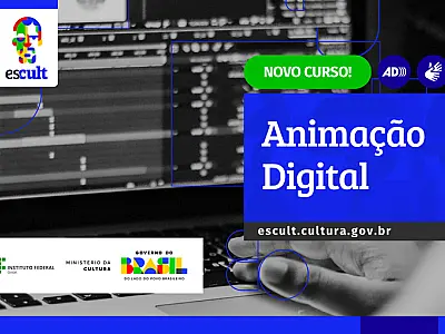 Ministério da Cultura abre inscrições para curso on-line de animação digital