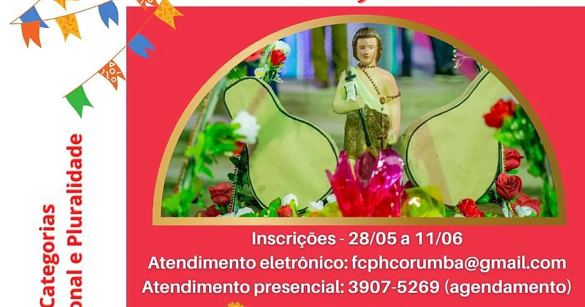 Inscrições para Concurso de Andores 2021 começam amanhã