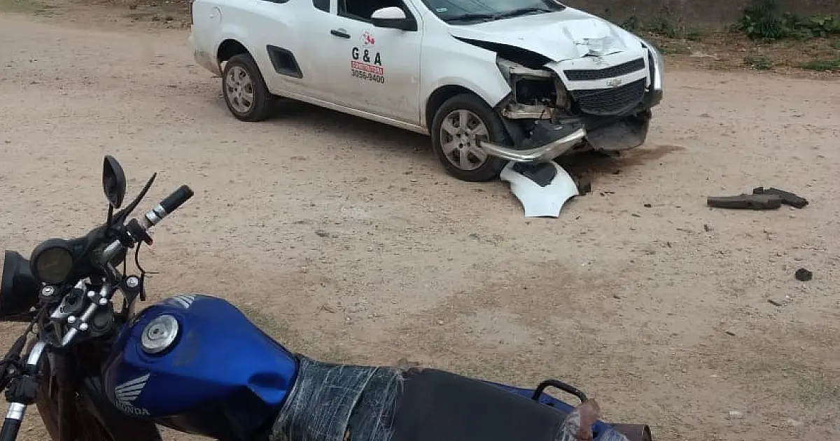 Acidente com motos marca plantão dos Bombeiros em Corumbá