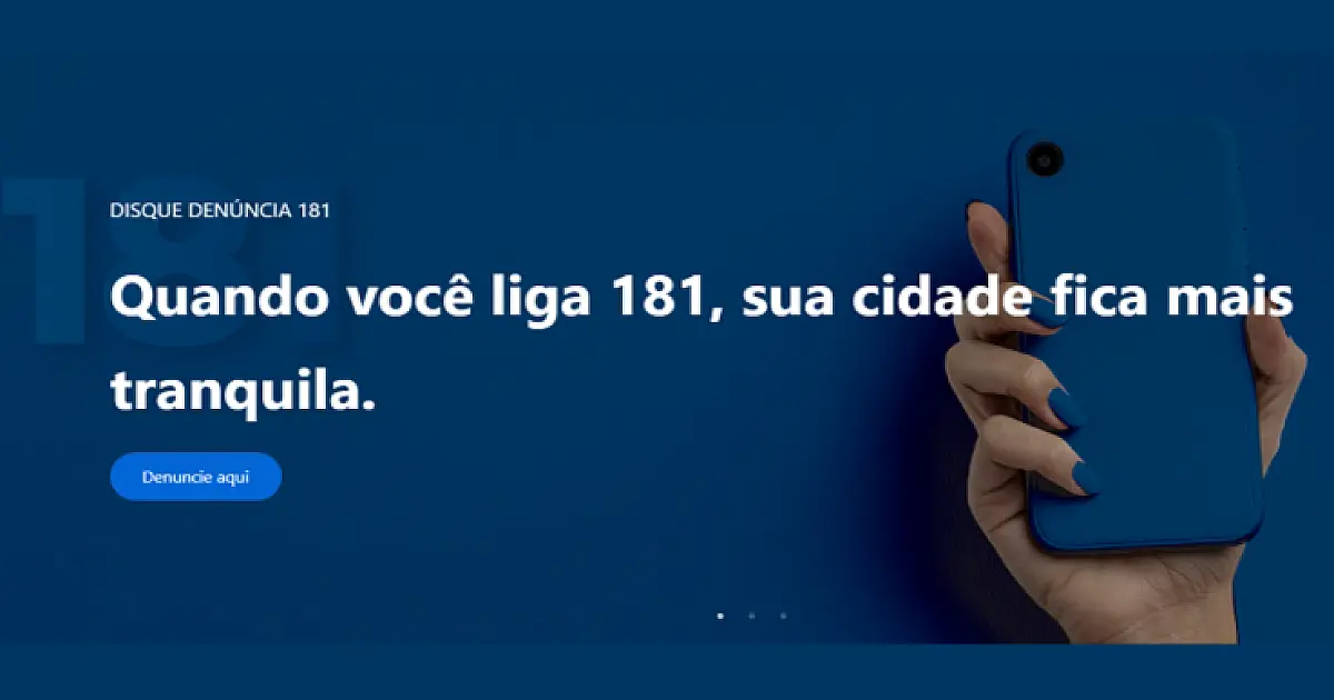 181 é canal exclusivo para denúncia anônima em Mato Grosso do Sul