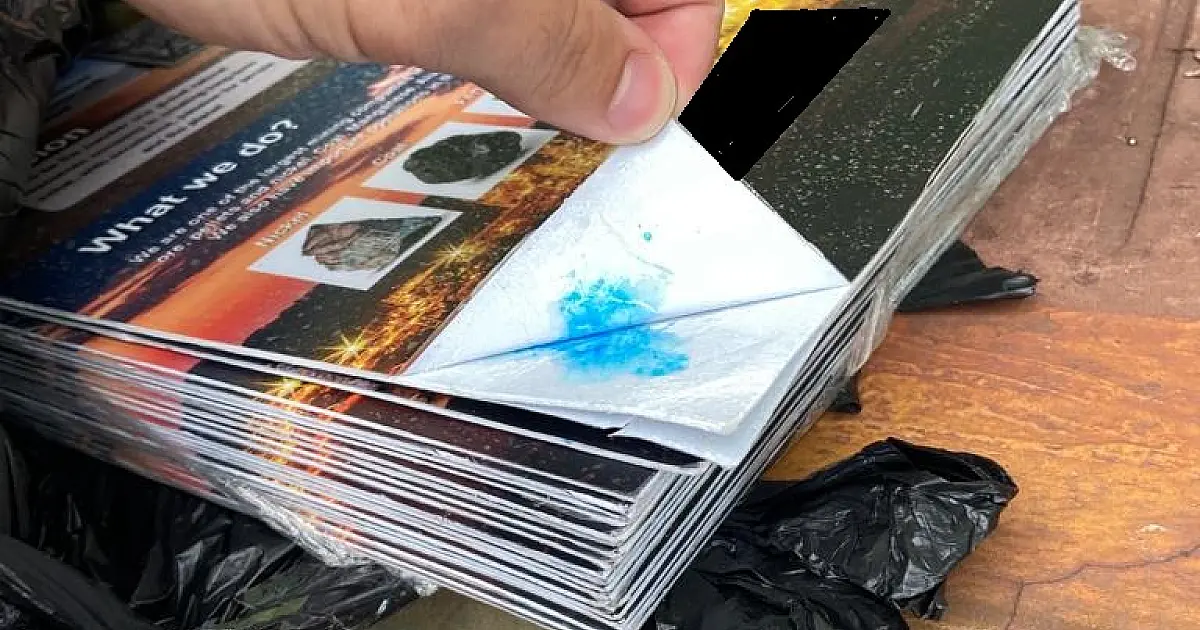 Cocaína ocultada em papel é apreendida em van que seguia para Campo Grande