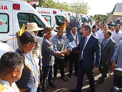 Saúde indígena recebe novas ambulâncias para atendimento em MS