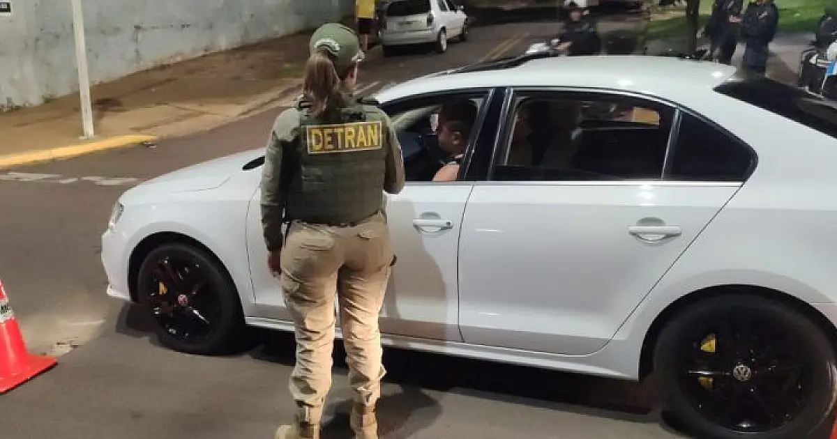 Operação do Detran-MS registra aumento no número de condutores sem CNH durante o Carnaval