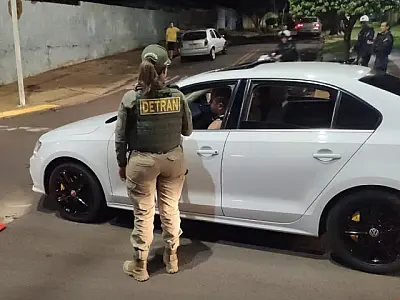 Operação do Detran-MS registra aumento no número de condutores sem CNH durante o Carnaval