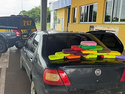 Cocaína que saiu de Corumbá é apreendida em Paranaíba