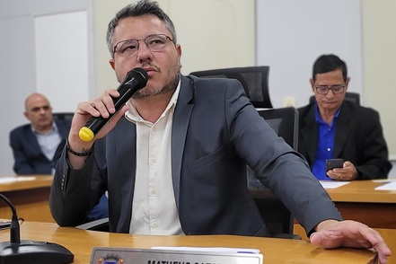 Vereador Matheus Cazarin. (Foto: Assessoria)
