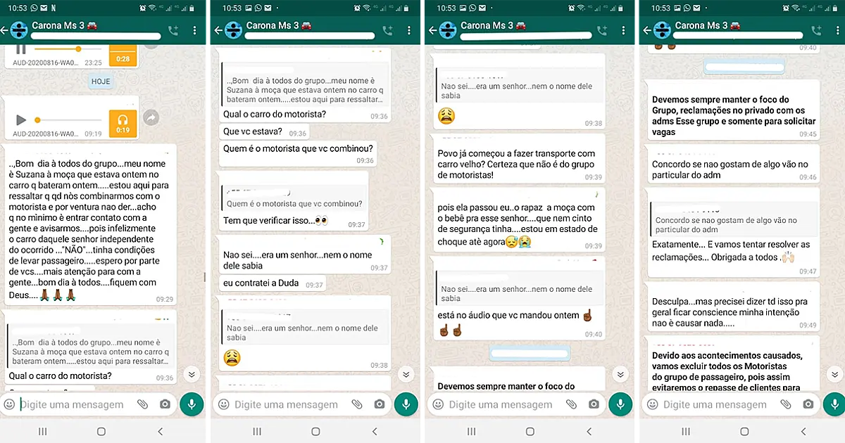 Mulher pega "carona amiga" e pede socorro após acidente na estrada