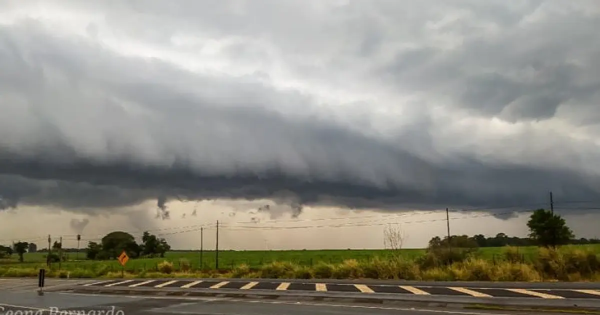 Instabilidades ganham força e pode chover forte em Mato Grosso do Sul