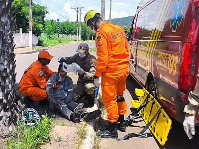 De vítima de trânsito à casa alagada, Bombeiros registram cinco atendimentos em 24 horas