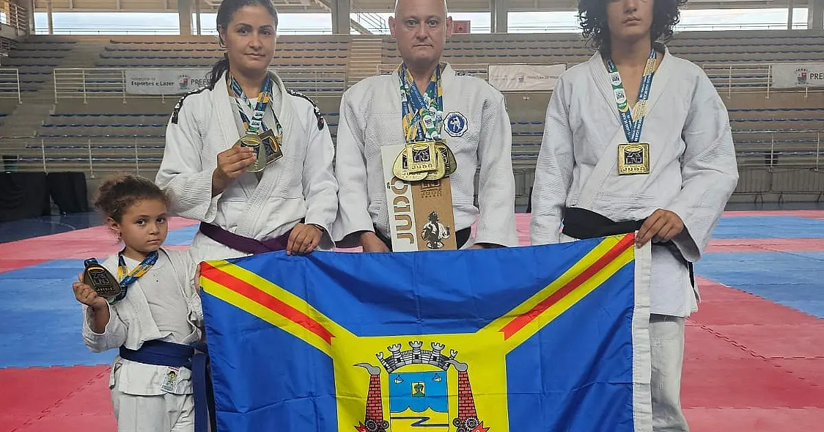 Dojô de Corumbá conquista nove ouros e título inédito no Brasileiro de Judô