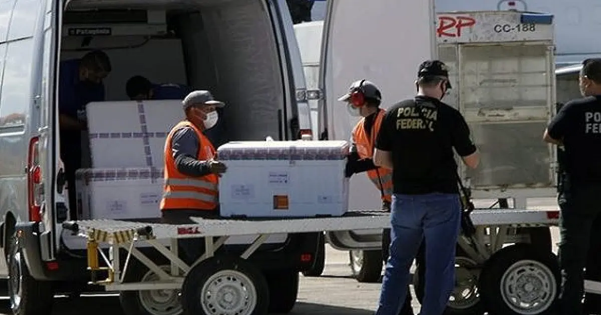 MS recebe 58.580 doses de vacina contra a Covid-19 nesta segunda-feira