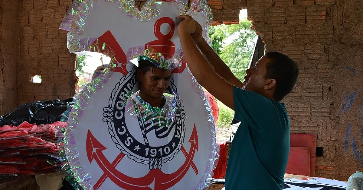 Imperatriz Corumbaense quer gol de placa neste carnaval com enredo sobre futebol