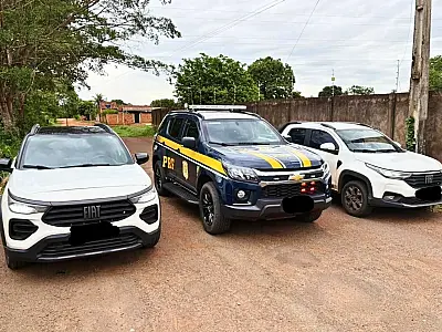 Carros roubados em São Paulo são apreendidos à caminho de Corumbá