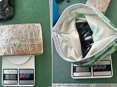 Militares apreendem mais de sete quilos de cocaína em dois ônibus