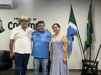 Dr. Gabriel discute integração regional com prefeita e deputado eleitos na Bolívia