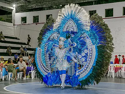 "Idosa do Momento" e "Ulmo, o Senhor das Águas" são os campeões do Concurso de Fantasias