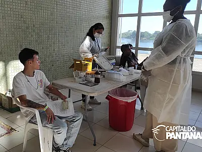 Parceria entre Marinha, Fiocruz e SES/MS leva assistência médica a Corumbá