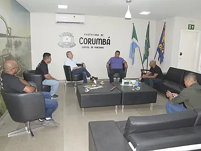 Prefeito recebe deputado Paulo Corrêa para tratar de projetos de desenvolvimento