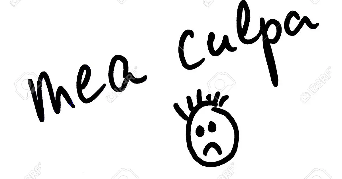 Mea culpa