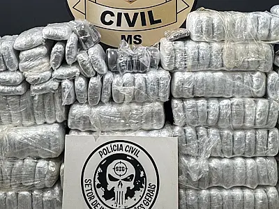 Polícia Civil prende três e apreende 215 kg de drogas em Corumbá