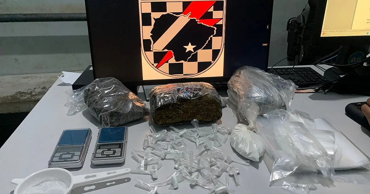 Homem é preso por venda de droga em casa no bairro Aeroporto
