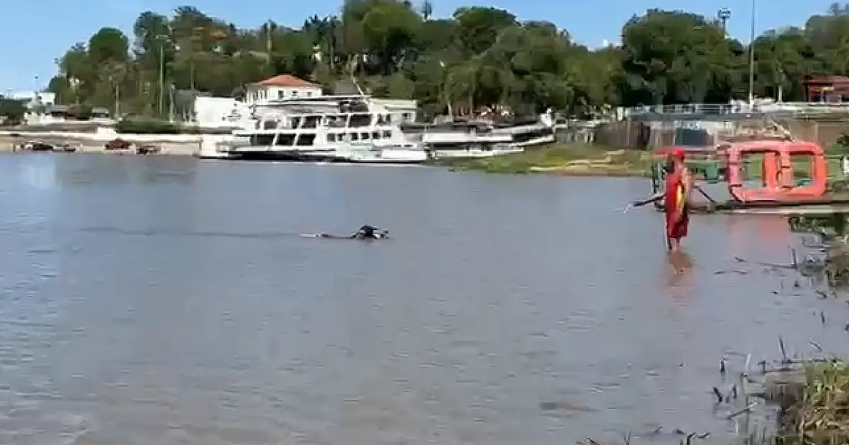 Homem que morreu afogado pescava no rio Paraguai