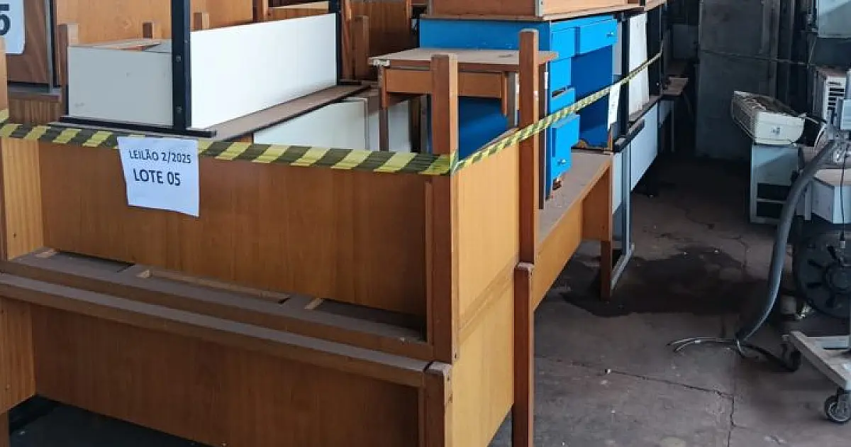 Governo de MS realiza leilão de mais de 2,8 mil mobiliários