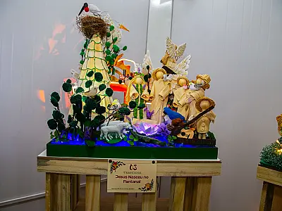 Concurso de Presépios 2025 premia seis obras após votação popular no Jardim de Natal