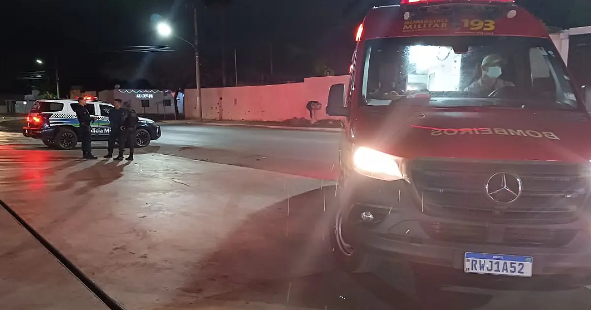 Motociclista fica inconsciente em queda acidental na 21 de Setembro