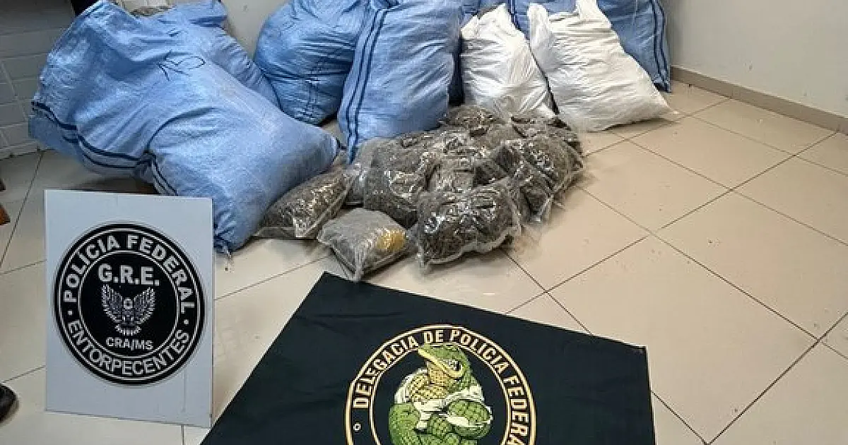 PF apreende mais de 200 kg de drogas em ações em Corumbá