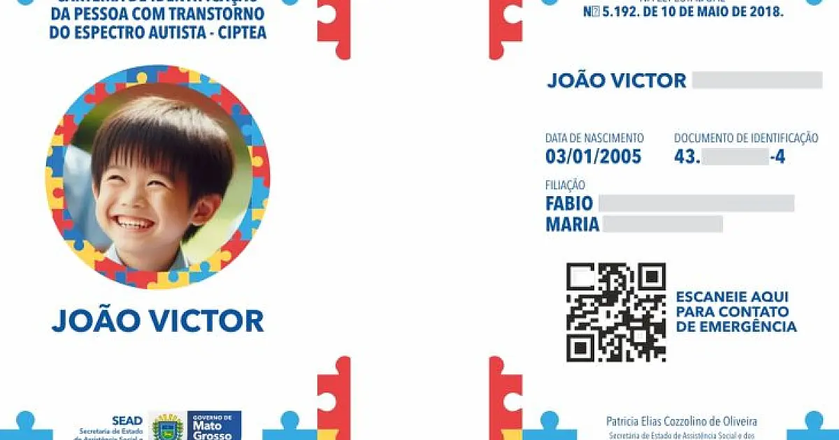 Carteirinha do Autista substitui laudo médico para desconto no IPVA em MS