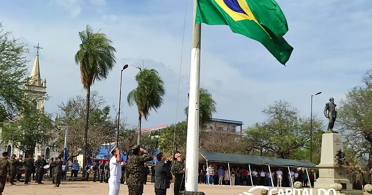 Cerimônia no Jardim da Independência marca início da Semana da Pátria