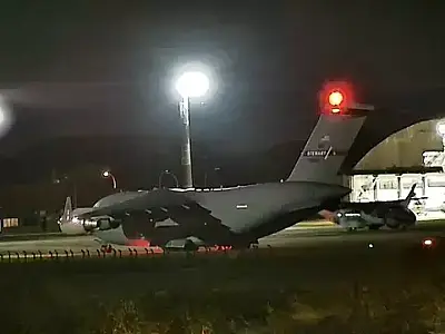 Avião militar dos EUA está em MS para exercício de guerra