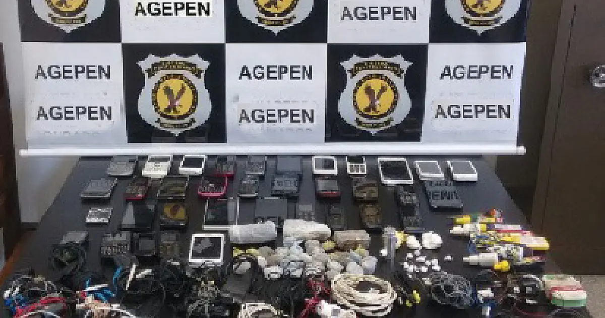 Quase três mil celulares foram apreendidos nos presídios de MS em 2016