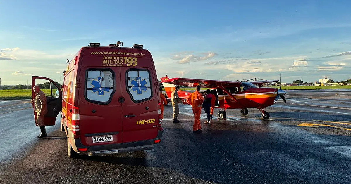 Bebê com febre de quatro dias é resgatado em fazenda no Paiaguás
