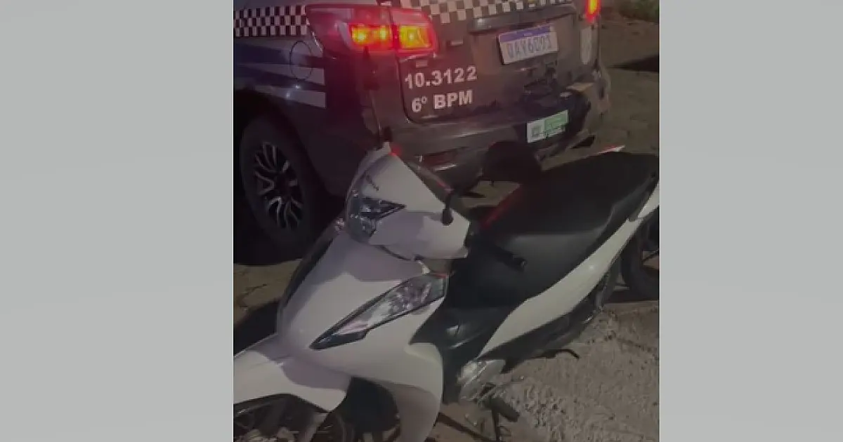Acusado de roubo é preso e motocicleta é recuperada em Corumbá