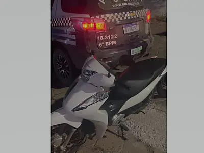 Acusado de roubo é preso e motocicleta é recuperada em Corumbá