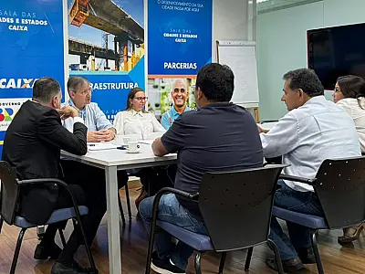 Corumbá e Caixa Econômica discutem novos projetos de habitação e infraestrutura