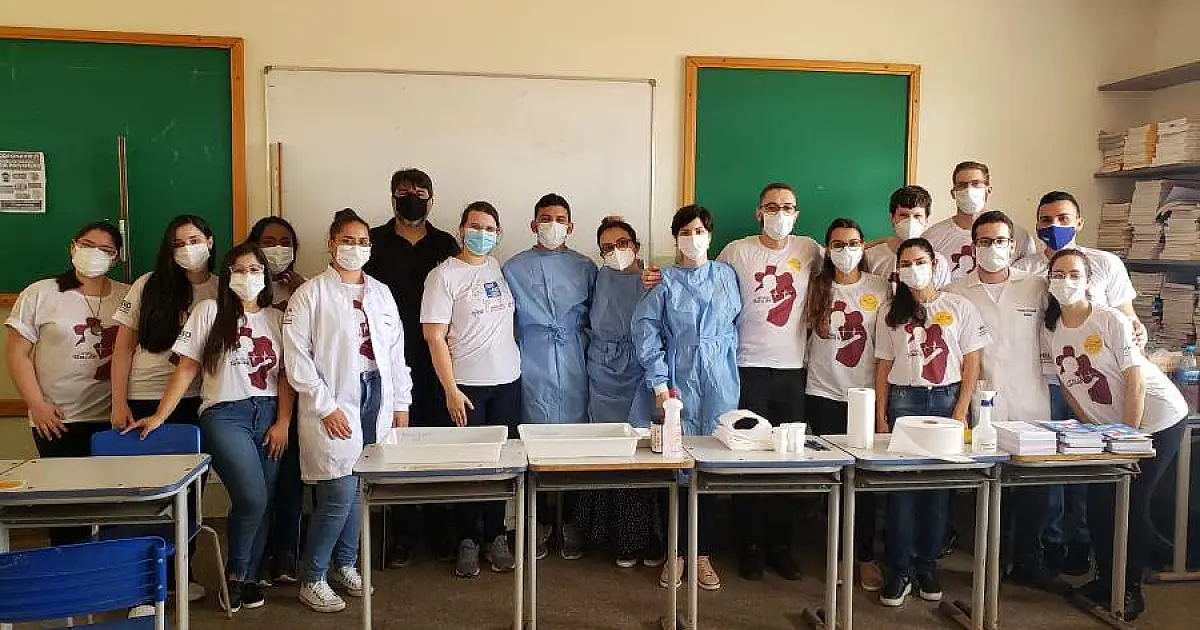 Ladário recebe ação social com estudantes da área de saúde da UFGD
