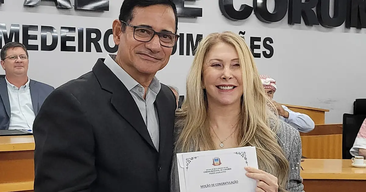 Jornalista Sylma Lima é homenageada na Câmara pelos 22 anos do Capital do Pantanal