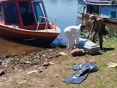 Homem encontrado morto no rio é identificado