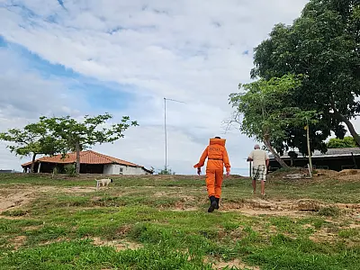Ribeirinho é socorrido com febre, secreção e dificuldade respiratória