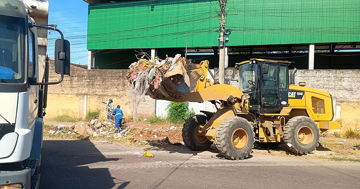 Mais de 15 mil T de resíduos sólidos foram recolhidos de janeiro a julho em Corumbá