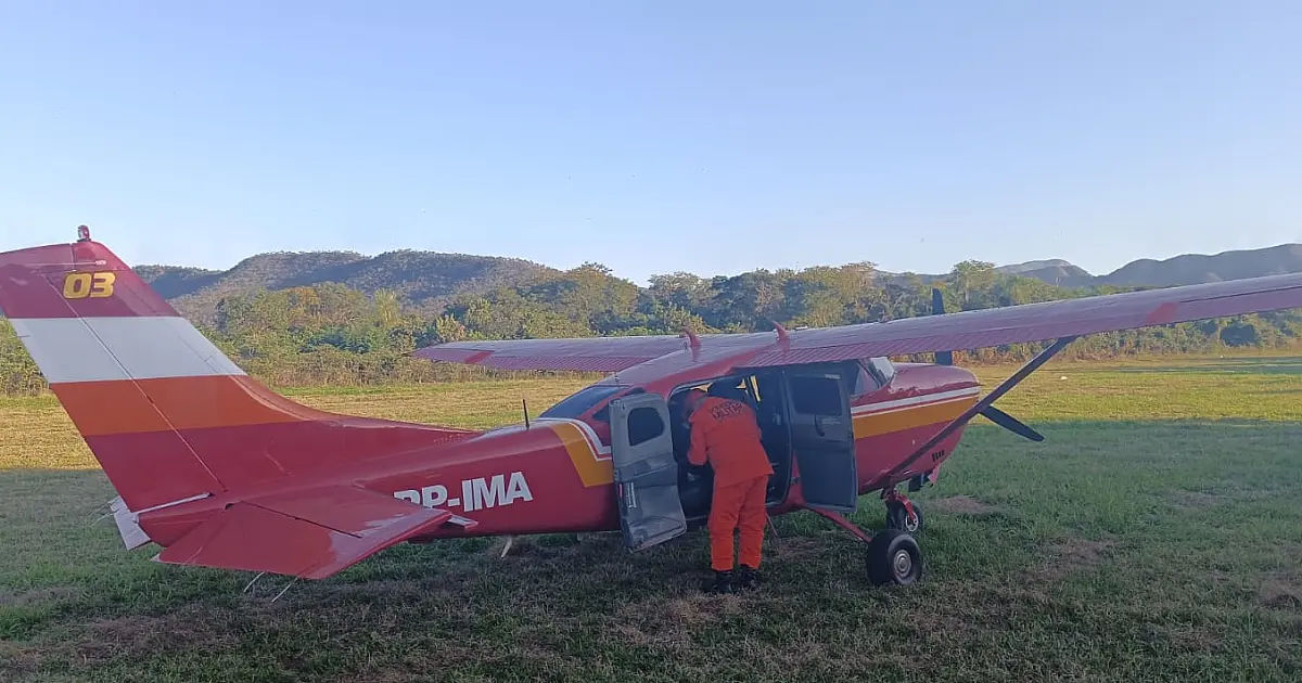 Idoso com dificuldade para respirar é resgatado de aldeia em Corumbá