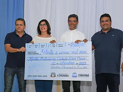 Corumbá investe R$ 105 mil na Missão Salesiana e fortalece programas sociais