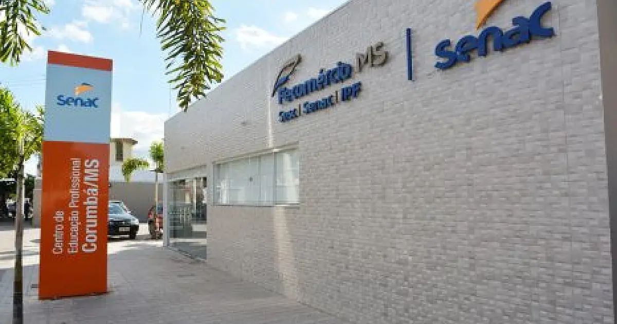 Senac Corumbá abre inscrições para cursos variados neste mês de abril