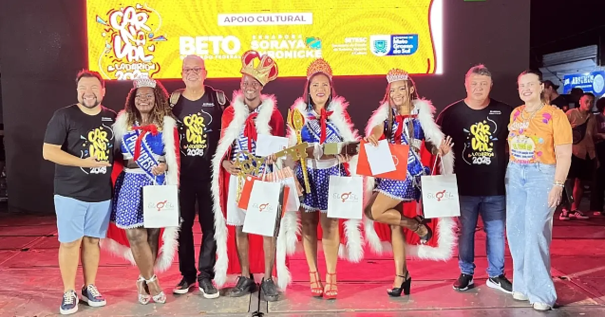 Ladário abre Carnaval com escolha da Corte de Momo 2025