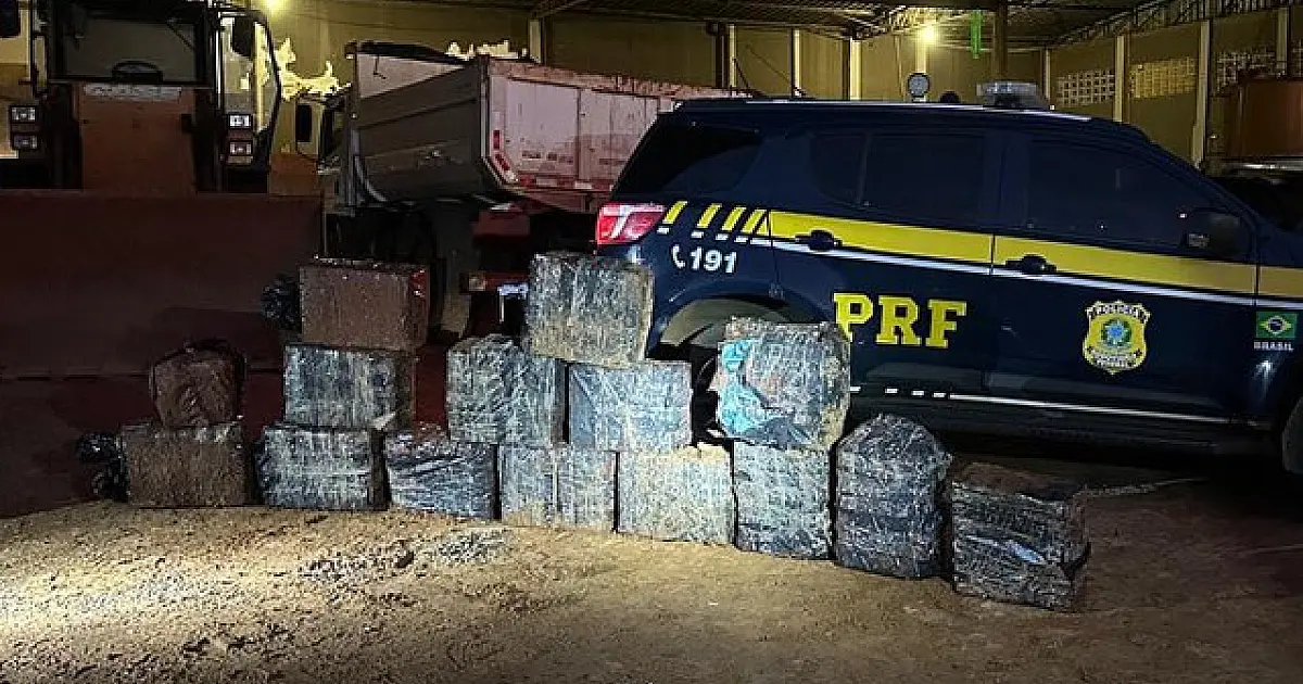 Caminhão que saiu de Corumbá é flagrado com 452 kg de cocaína